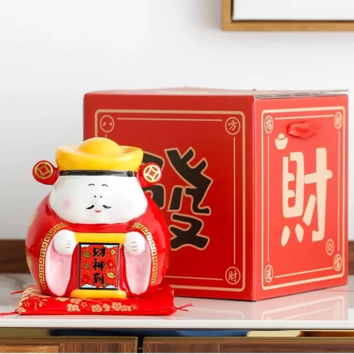 Tượng Thần Tài Phú Quý 12cm