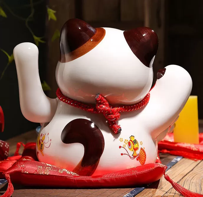 Mèo vẫy tay Chiêu Tài Tiến Bảo - 20cm