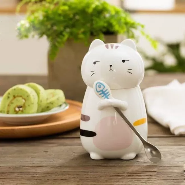 Mới Cốc sứ chú mèo lắm chiêu