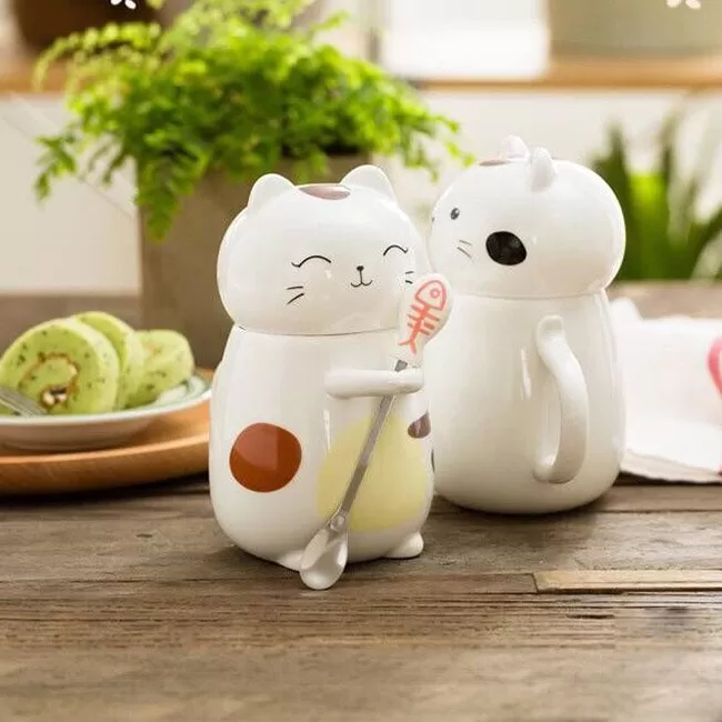 Mới Cốc sứ chú mèo lắm chiêu