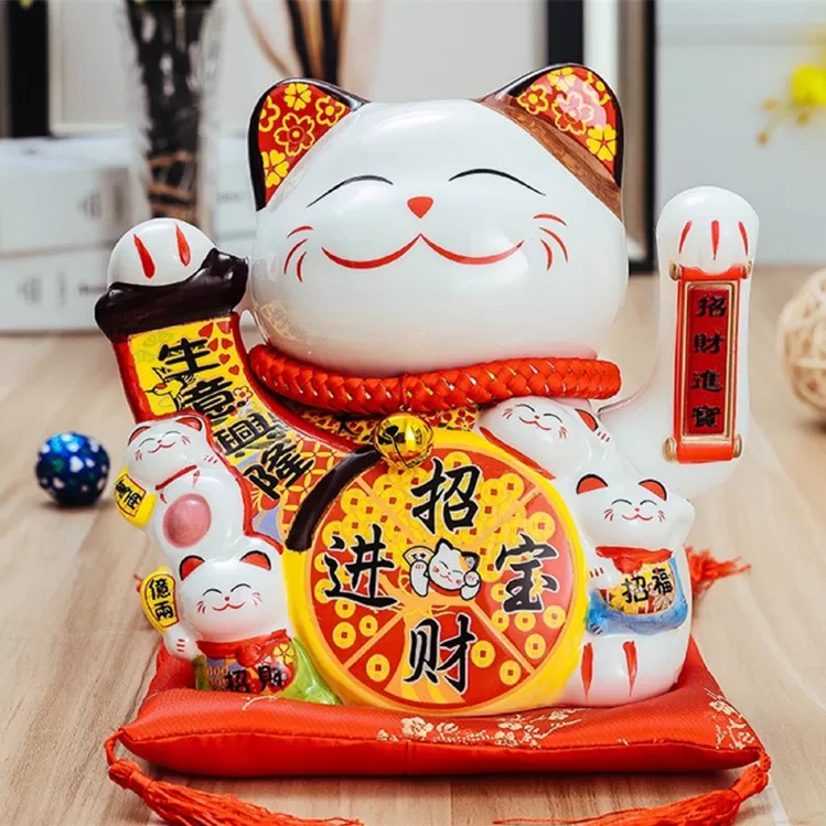 Mèo vẫy tay Chiêu Tài Tiến Bảo - 20cm