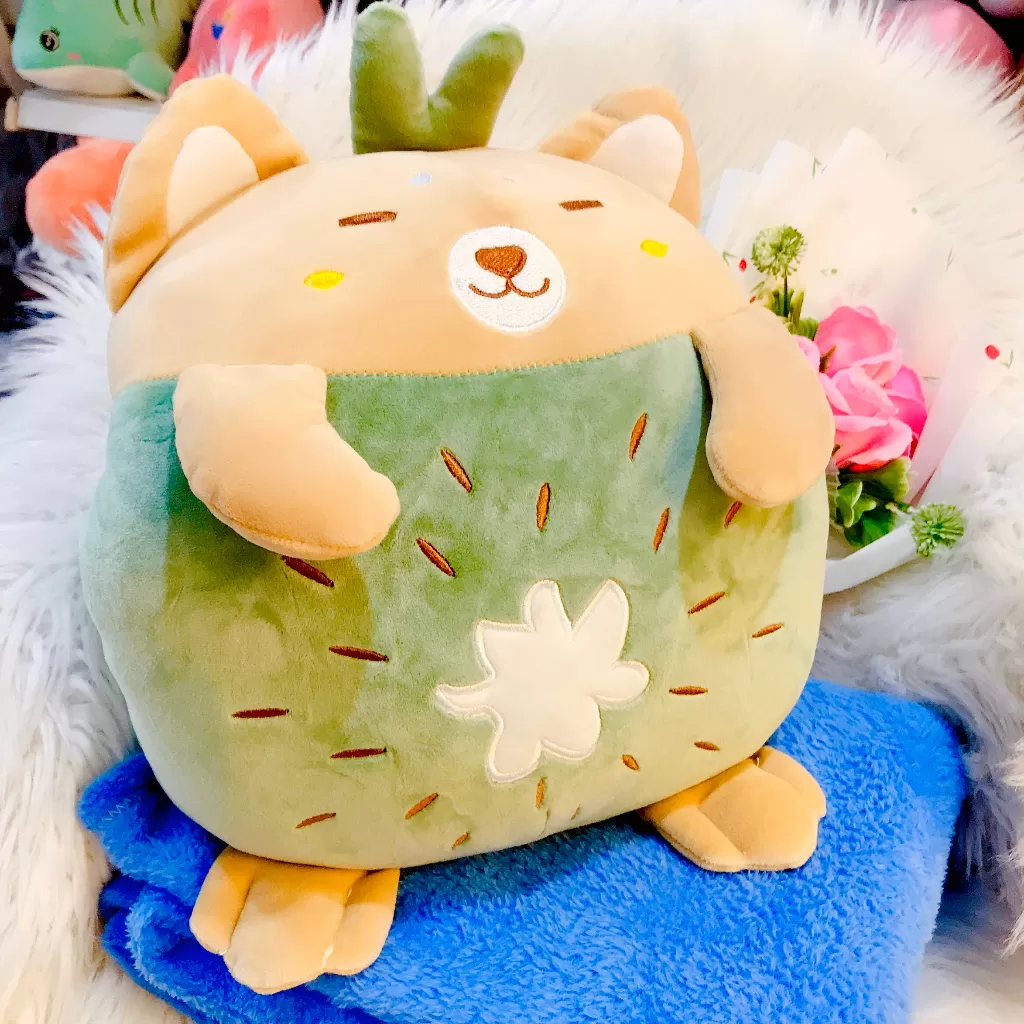 Bộ chăn gối 3 trong 1 trái cây dễ thương